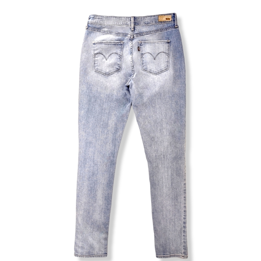 LEVI'S 510 SKINNY HIGH RISE LIGHT WASH JEANS Sz 8/29
